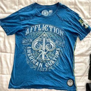 Affliction mens tshirt